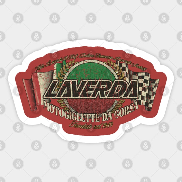 Moto Laverda Crest 1949 Sticker by JCD666